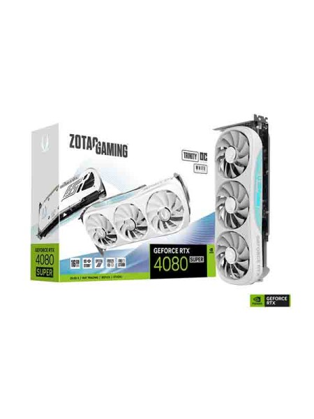 ZOTAC GeForce RTX 4070 SUPER 12GB　ホワイト ZOTAC GAMING GeForce RTX 4070 SUPER TWIN EDGE OC WHITE